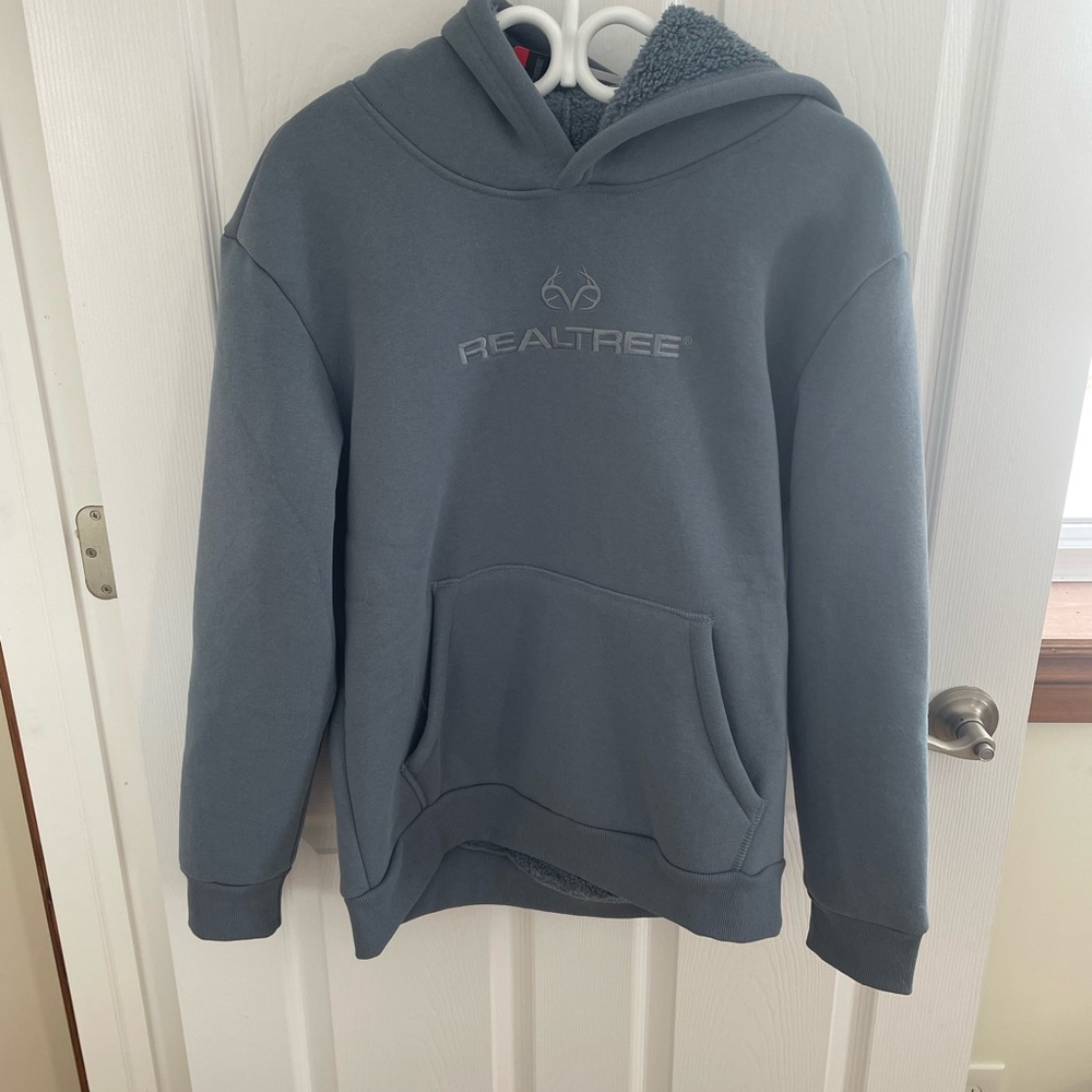 Realtree Blue Hoodie Women’s Medium